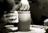 Matthew throwing a cup